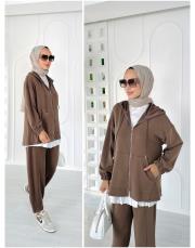 perla premium burgaz oysho takım kahve