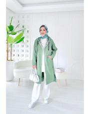 fashion üç iplik spor kap mint