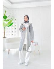 fashion üç iplik spor kap gri 3