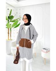 üç iplik spor kap siyah