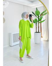 retro iki ip salaş takım elmayeşili 2