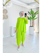 retro iki ip salaş takım elmayeşili 3