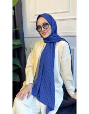 ay jakarlı şal mor