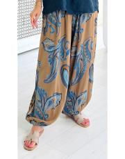 asena ithal viskon şalvar  pantolon camel 2