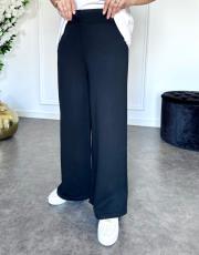 merserize triko pantolon siyah 2