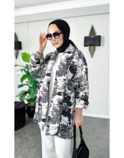 ithal lion kapitone mont siyah 3