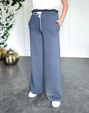 üç iplik geniş pantolon antrasit