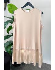 pileli penye içlik bej