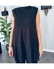 pileli penye içlik siyah