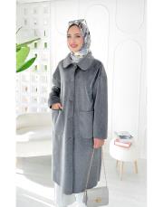 santa tay tüğü oversize kap antrasit 2