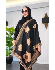 omuz şalı siyah