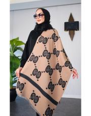 cc ithal çift taraflı omuz şalı siyah 2