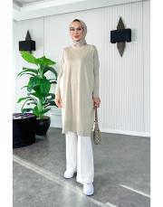 taşlı merserize triko tunik taş 3