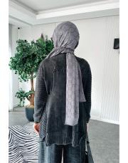 %100 pamuk üçlü triko takım siyah 3