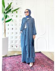 hayat ağacı nakışlı tasarım takım indigo 2