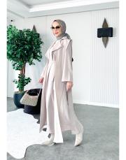 arya şal yaka uzun kap taş 3