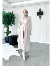 arya şal yaka uzun kap taş 5