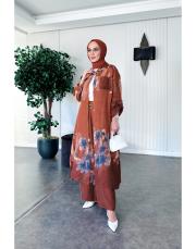 ithal kaşvi keten takım kiremit