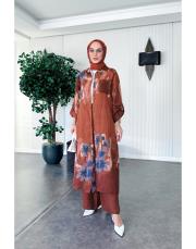 ithal kaşvi keten takım kiremit 3