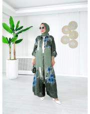 ithal kaşvi keten takım haki 3