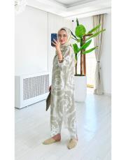 ithal batik uzun gömlek taş 2