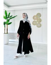 kırınkıl tahta düğme kap siyah 2