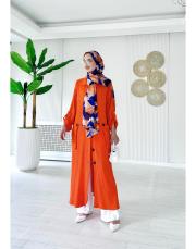 kırınkıl tahta düğme kap turuncu 2