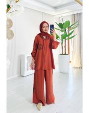 jasmin ithal  tencel takım kiremit 2