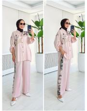 jasmin ithal  tencel takım pudra