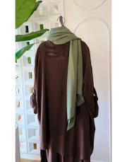 jasmin ithal  tencel takım acı kahve 2