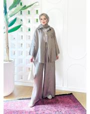 rosa ithal salaş keten takım vizon 3