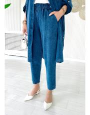 ares %100 pamuk  pantolon lacivert