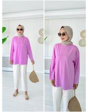 iconic süprem tunik leylak