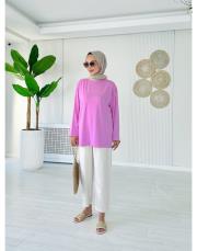 iconic süprem tunik leylak 2