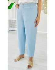 tencel pamuk  pantolon mavi