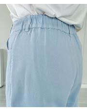 tencel pamuk  pantolon mavi 2