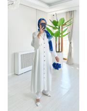 yıldız broş kap ekru 2