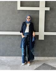 ithal lia keten takım lacivert 2