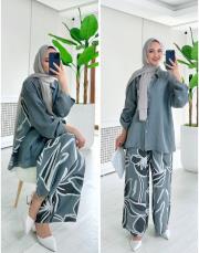 ingles ithal keten takım gri