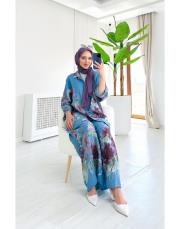 samira ithal keten takım mavi 2