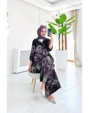 samira ithal keten takım acı kahve 2