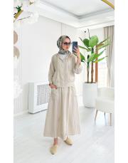 farah ithal etekli keten takım taş 2