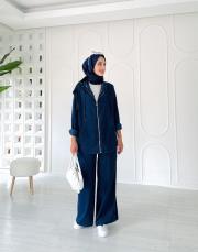 alessia tencel takım lacivert