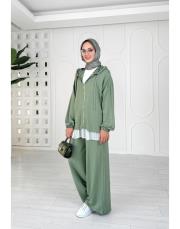 mayka fermuarlı takım adaçayı 