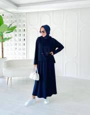 louris etekli takım lacivert 2