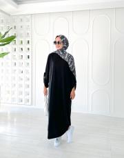 sevien spor salaş elbise siyah