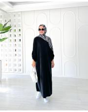 sevien spor salaş elbise siyah 2