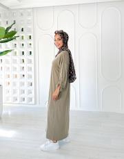 sevien spor salaş elbise haki 2