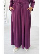 ariana salaş pantolon etek mürdüm