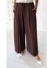 ariana salaş pantolon etek kahve